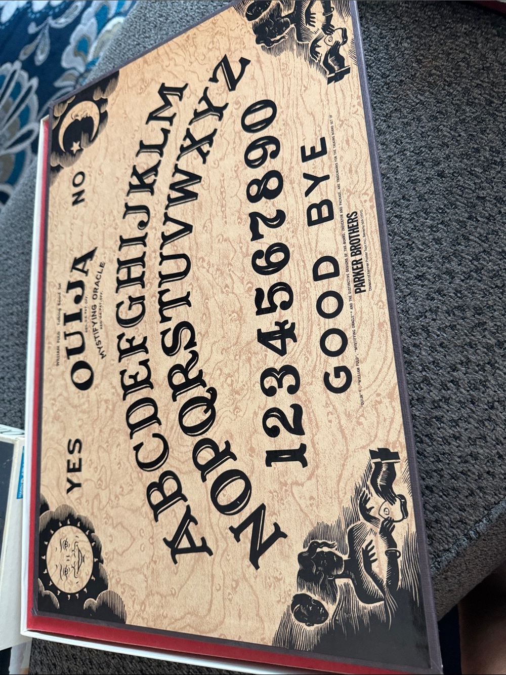 Ouija Mystifying Oracle Board Game - 1972/92  complete Classic Box - Picture 2 of 7